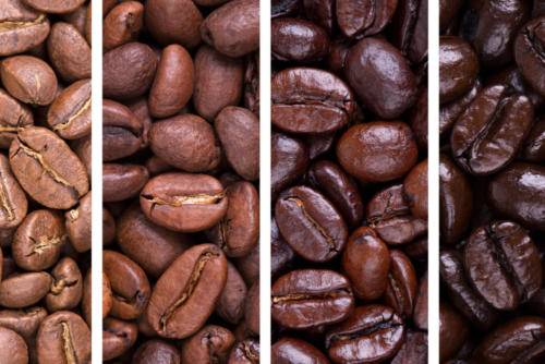 Grades of coffee roasting